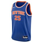 youth new york knicks mikal bridges nike blue swingman jersey – icon edition – Genuine NBA Hats & Jerseys for Fans