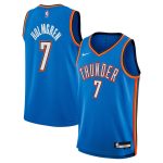 youth oklahoma city thunder chet holmgren nike blue swingman jersey – icon edition – Genuine NBA Hats & Jerseys for Fans
