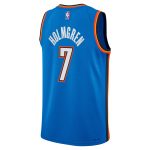 youth oklahoma city thunder chet holmgren nike blue swingman jersey – icon edition – Genuine NBA Hats & Jerseys for Fans