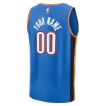 youth oklahoma city thunder fanatics blue fast break custom replica jersey – icon edition – Genuine NBA Hats & Jerseys for Fans