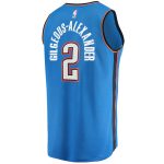 youth oklahoma city thunder shai gilgeous-alexander fanatics blue fast break player jersey – icon edition – Genuine NBA Hats & Jerseys for Fans