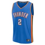 youth oklahoma city thunder shai gilgeous-alexander fanatics blue fast break replica player jersey – icon edition – Genuine NBA Hats & Jerseys for Fans