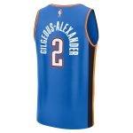 youth oklahoma city thunder shai gilgeous-alexander fanatics blue fast break replica player jersey – icon edition – Genuine NBA Hats & Jerseys for Fans