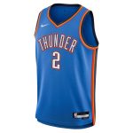 youth oklahoma city thunder shai gilgeous-alexander nike blue swingman jersey – icon edition – Genuine NBA Hats & Jerseys for Fans