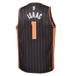 youth orlando magic jonathan isaac nike anthracite swingman jersey – city edition – Genuine NBA Hats & Jerseys for Fans