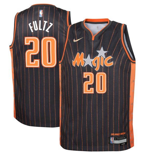 youth orlando magic markelle fultz nike anthracite swingman jersey – city edition – Genuine NBA Hats & Jerseys for Fans