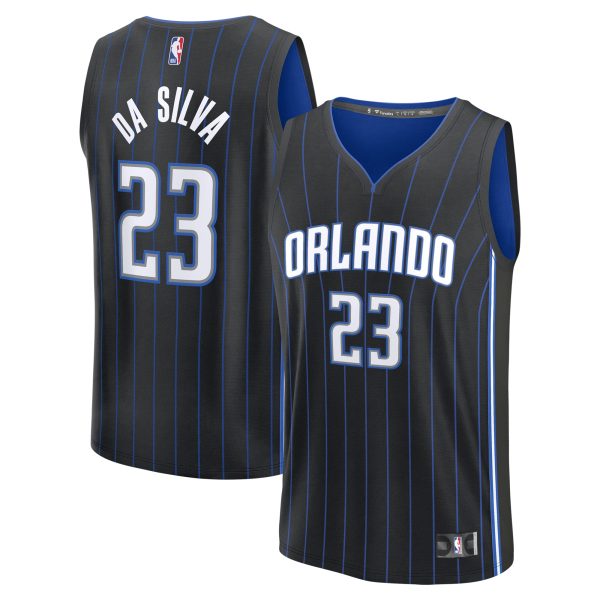 youth orlando magic tristan da silva fanatics black 2024 nba draft fast break player jersey – icon edition – Genuine NBA Hats & Jerseys for Fans