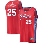 youth philadelphia 76ers ben simmons fanatics red fast break replica player team jersey – statement edition – Genuine NBA Hats & Jerseys for Fans