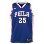 youth philadelphia 76ers ben simmons nike royal swingman jersey – icon edition – Genuine NBA Hats & Jerseys for Fans