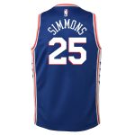 youth philadelphia 76ers ben simmons nike royal swingman jersey – icon edition – Genuine NBA Hats & Jerseys for Fans