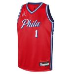 youth philadelphia 76ers james harden jordan brand red swingman jersey – statement edition – Genuine NBA Hats & Jerseys for Fans