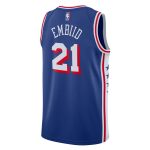 youth philadelphia 76ers joel embiid nike royal swingman jersey – icon edition – Genuine NBA Hats & Jerseys for Fans