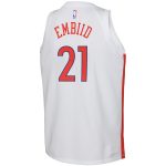 youth philadelphia 76ers joel embiid nike white 202223 swingman jersey – city edition – Genuine NBA Hats & Jerseys for Fans