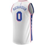 youth philadelphia 76ers josh richardson fanatics white fast break replica jersey – association edition – Genuine NBA Hats & Jerseys for Fans