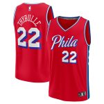youth philadelphia 76ers matisse thybulle fanatics red fast break player jersey – statement edition – Genuine NBA Hats & Jerseys for Fans