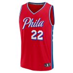 youth philadelphia 76ers matisse thybulle fanatics red fast break player jersey – statement edition – Genuine NBA Hats & Jerseys for Fans