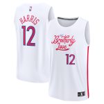 youth philadelphia 76ers tobias harris fanatics white fastbreak jersey – city edition – Genuine NBA Hats & Jerseys for Fans