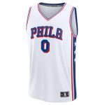 youth philadelphia 76ers tyrese maxey fanatics white fast break replica player jersey – association edition – Genuine NBA Hats & Jerseys for Fans