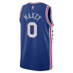 youth philadelphia 76ers tyrese maxey nike royal swingman jersey – icon edition – Genuine NBA Hats & Jerseys for Fans