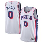 youth philadelphia 76ers tyrese maxey nike white association swingman jersey – Genuine NBA Hats & Jerseys for Fans