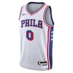 youth philadelphia 76ers tyrese maxey nike white association swingman jersey – Genuine NBA Hats & Jerseys for Fans