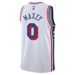 youth philadelphia 76ers tyrese maxey nike white association swingman jersey – Genuine NBA Hats & Jerseys for Fans