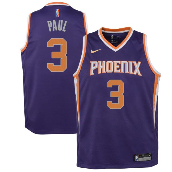 youth phoenix suns chris paul nike purple 202122 diamond swingman jersey – icon edition – Genuine NBA Hats & Jerseys for Fans