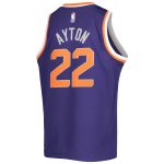 youth phoenix suns deandre ayton nike purple swingman jersey – icon edition – Genuine NBA Hats & Jerseys for Fans