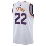 youth phoenix suns deandre ayton nike white swingman jersey – association edition – Genuine NBA Hats & Jerseys for Fans