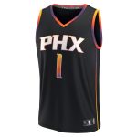 youth phoenix suns devin booker fanatics black fast break player jersey – statement edition – Genuine NBA Hats & Jerseys for Fans