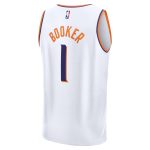 youth phoenix suns devin booker fanatics white fast break replica player jersey – association edition – Genuine NBA Hats & Jerseys for Fans