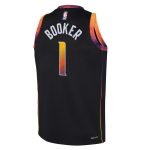 youth phoenix suns devin booker jordan brand black swingman jersey – statement edition – Genuine NBA Hats & Jerseys for Fans