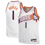 youth phoenix suns devin booker nike white swingman jersey – association edition – Genuine NBA Hats & Jerseys for Fans