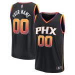 youth phoenix suns fanatics black fast break replica custom jersey – statement edition – Genuine NBA Hats & Jerseys for Fans