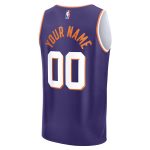 youth phoenix suns fanatics purple custom fast break jersey – icon edition – Genuine NBA Hats & Jerseys for Fans