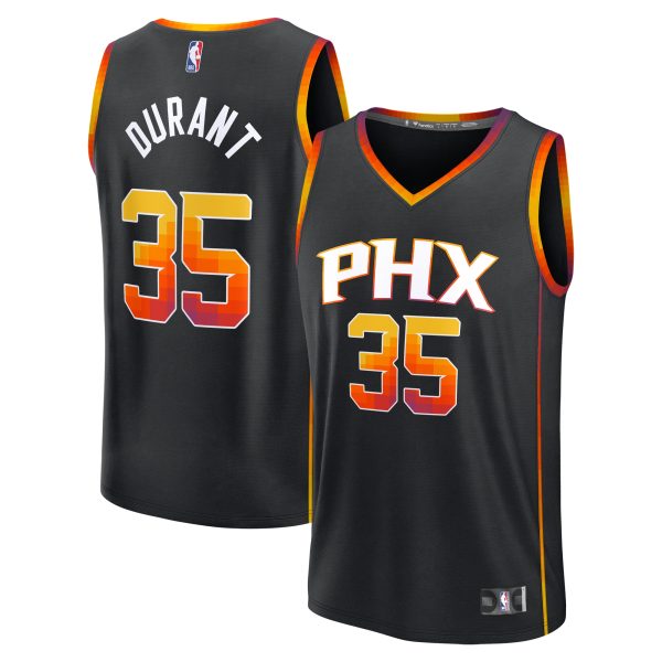 youth phoenix suns kevin durant fanatics black fast break replica player jersey – statement edition – Genuine NBA Hats & Jerseys for Fans