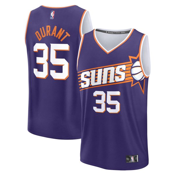 youth phoenix suns kevin durant fanatics purple fast break replica player jersey – icon edition – Genuine NBA Hats & Jerseys for Fans