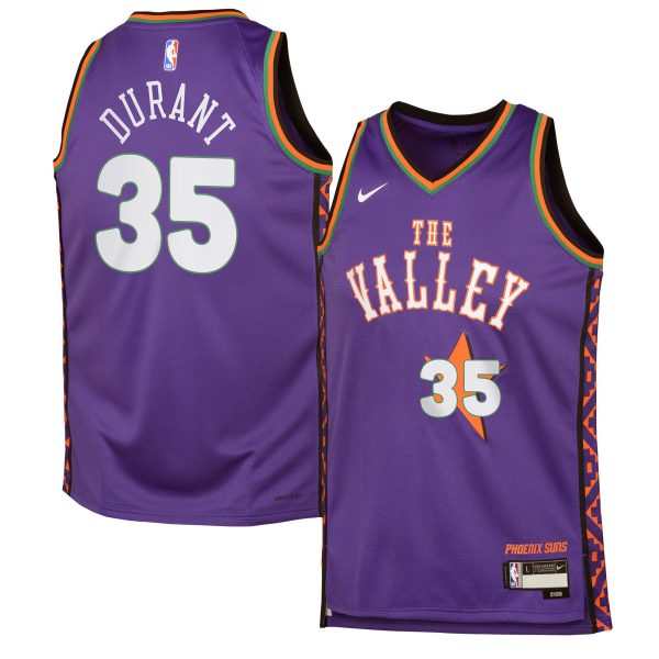 youth phoenix suns kevin durant nike purple 202425 swingman player jersey – city edition – Genuine NBA Hats & Jerseys for Fans