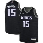 youth sacramento kings davion mitchell jordan brand black swingman jersey – statement edition – Genuine NBA Hats & Jerseys for Fans