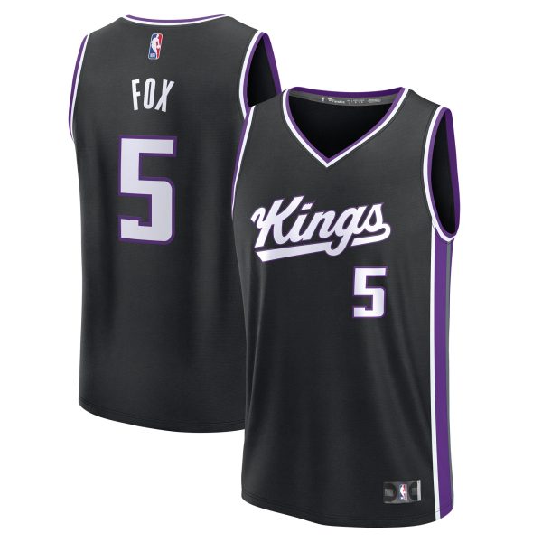 youth sacramento kings de8217aaron fox fanatics black fast break replica player jersey – icon edition – Genuine NBA Hats & Jerseys for Fans