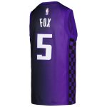 youth sacramento kings de8217aaron fox jordan brand purple swingman jersey – statement edition – Genuine NBA Hats & Jerseys for Fans