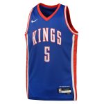 youth sacramento kings de8217aaron fox nike blue 202425 swingman player jersey – city edition – Genuine NBA Hats & Jerseys for Fans