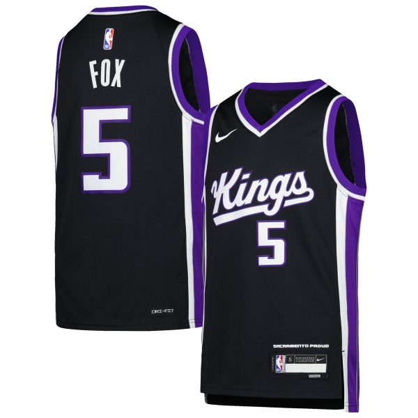 youth sacramento kings de8217aaron fox nike purple swingman jersey – icon edition – Genuine NBA Hats & Jerseys for Fans