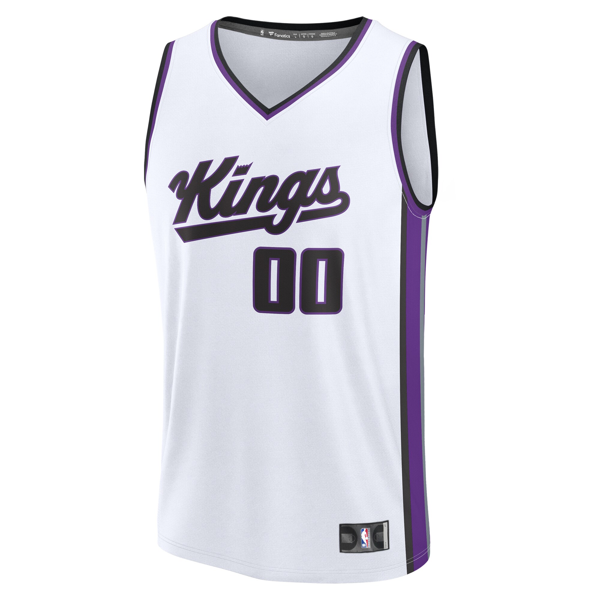 youth sacramento kings fanatics white custom fast break jersey – association edition – Genuine NBA Hats & Jerseys for Fans