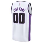 youth sacramento kings fanatics white custom fast break jersey – association edition – Genuine NBA Hats & Jerseys for Fans