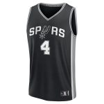 youth san antonio spurs de8217aaron fox fanatics black fast break replica player jersey – icon edition – Genuine NBA Hats & Jerseys for Fans