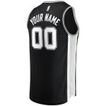 youth san antonio spurs fanatics black fast break custom replica jersey – icon edition – Genuine NBA Hats & Jerseys for Fans