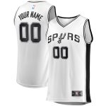 youth san antonio spurs fanatics white fast break replica custom jersey – association edition – Genuine NBA Hats & Jerseys for Fans
