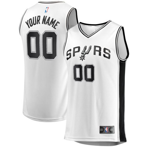 youth san antonio spurs fanatics white fast break replica custom jersey – association edition – Genuine NBA Hats & Jerseys for Fans
