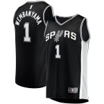 youth san antonio spurs victor wembanyama fanatics black fast break replica jersey – icon edition – Genuine NBA Hats & Jerseys for Fans